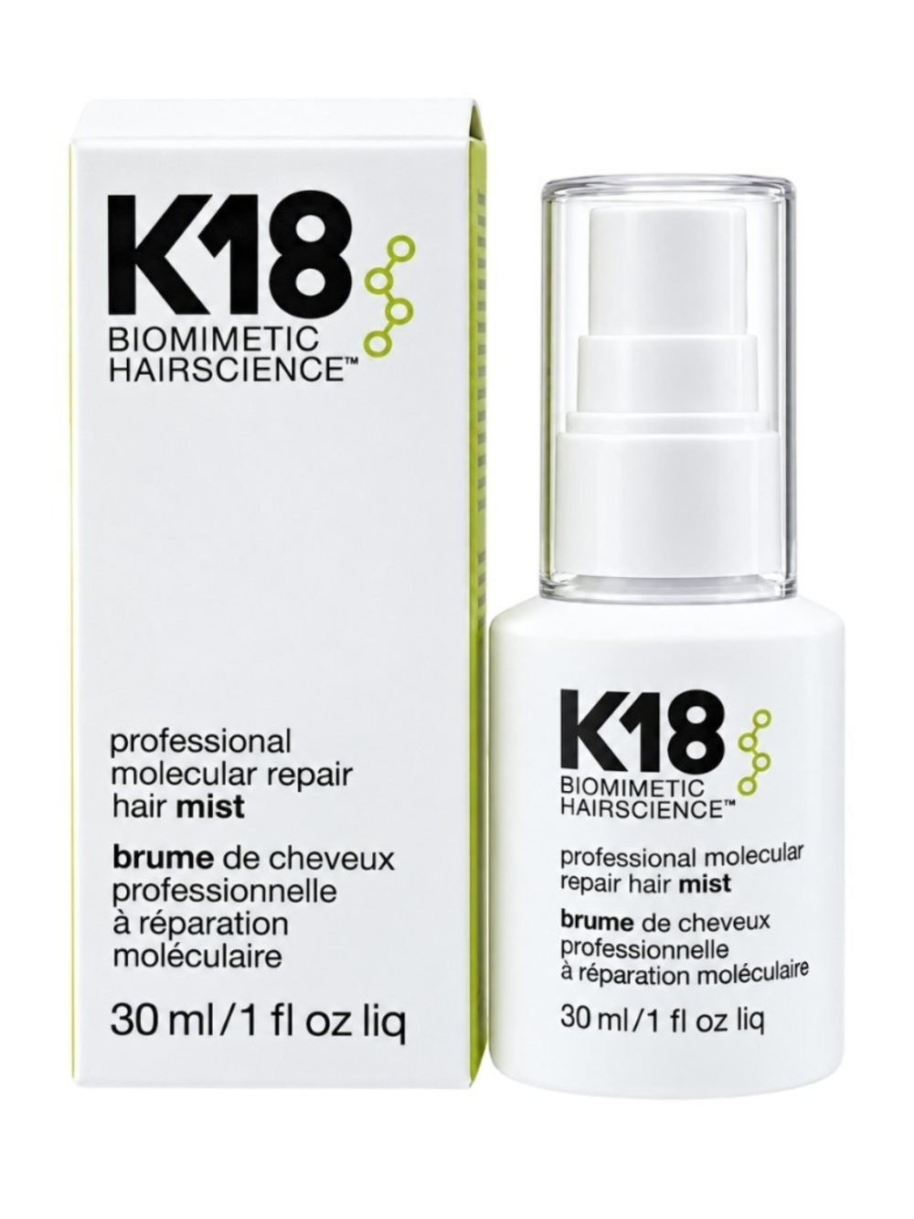 K18 Professional Molecular Repair Hair Mist 30mL Hair Repair Treatment